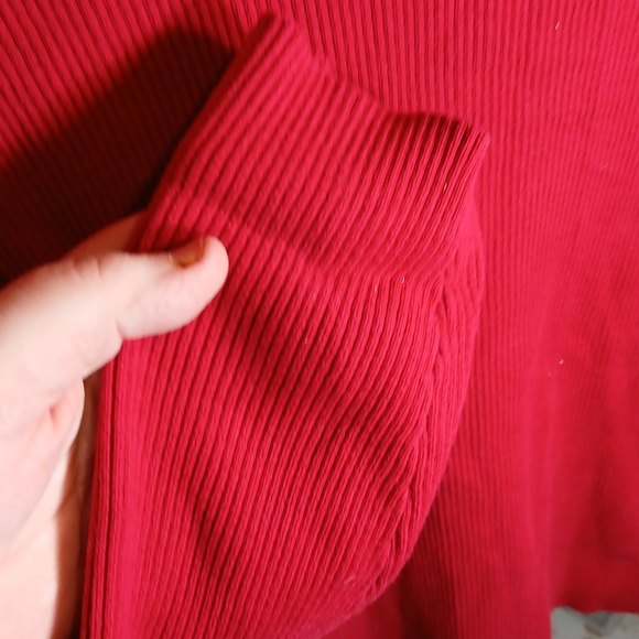 Lauren Ralph Lauren Rich redcon trail neck logo sweater extra large - Picture 11 of 16